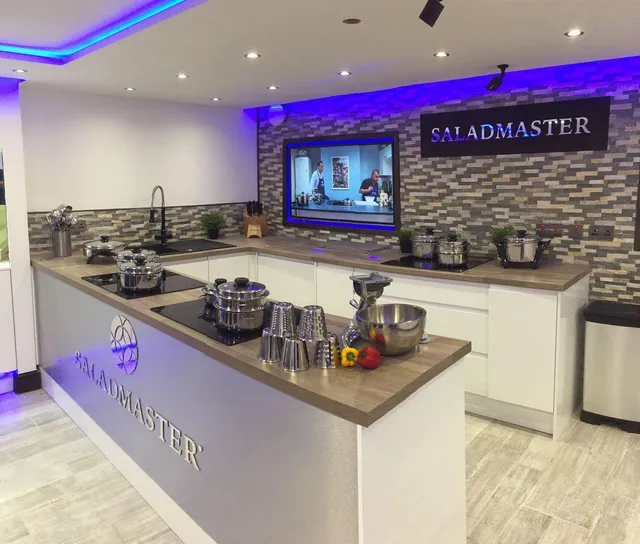 Saladmaster demonstration kitchen